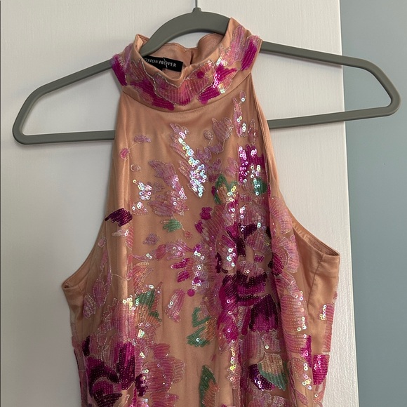 Floral Halter Dress ONLY - Picture 6 of 11